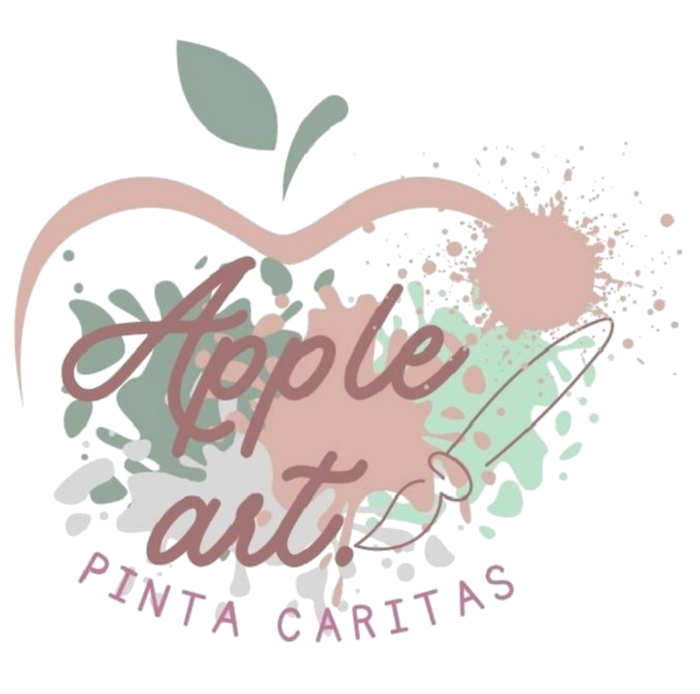 Apple Art — Pinta Caritas by Miss Miry